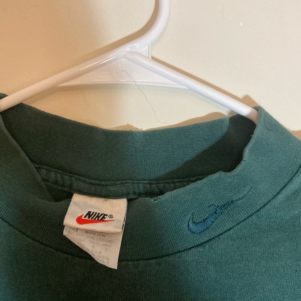 Vintage Nike Green Crewneck Sweatshirt Size large